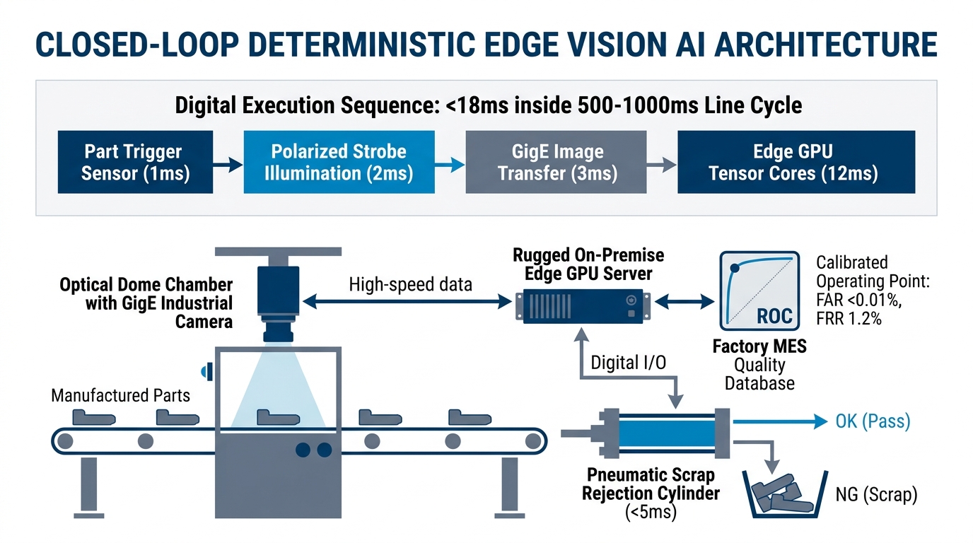 Closed-Loop Deterministic Edge Architecture and Timing